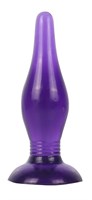 Фиолетовая анальная втулка - 15 см. - фото 1417094