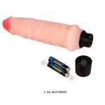 Вибратор телесного цвета  Realistic Cock Vibe - 15,5 см. - фото 1402449