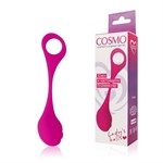 Ярко-розовый вагинальный шарик Cosmo - фото 1402482