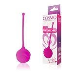 Розовый вагинальный шарик Cosmo - фото 91852