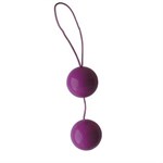 Фиолетовые вагинальные шарики Balls - фото 308180