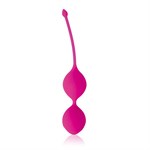 Ярко-розовые вагинальные шарики Cosmo - фото 95008