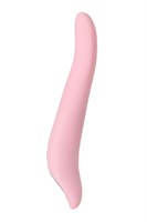 Розовый вибратор S-HANDE KISS с ротацией - 21,4 см. - фото 176592