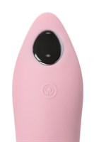 Розовый вибратор S-HANDE KISS с ротацией - 21,4 см. - фото 176602