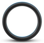 Черно-синее эрекционное кольцо Silicone Go Pro Cock Ring 106893