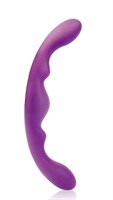 Фиолетовый двусторонний фаллоимитатор Cosmo - 26 см. - фото 176927