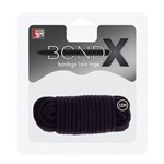 Черная веревка для связывания BONDX LOVE ROPE - 10 м. - фото 1402564