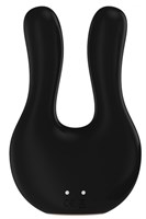 Черный клиторальный стимулятор Exceptional - 10,4 см. - фото 101107