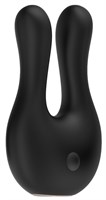 Черный клиторальный стимулятор Exceptional - 10,4 см. - фото 101106