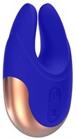 Синий клиторальный стимулятор Lavish - 8,9 см. - фото 101138