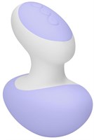 Фиолетовый клиторальный массажер Lovebug - фото 101284