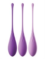 Набор из 3 фиолетовых шариков Кегеля Train-Her Set - фото 95103