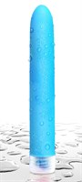 Неоново-голубой вибратор Neon Luv Touch Vibe - 17 см. - фото 177324