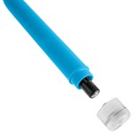 Неоново-голубой вибратор Neon Luv Touch Vibe - 17 см. - фото 177325