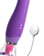 Фиолетовый вакуумный клиторальный стимулятор Her Ultimate Pleasure - фото 1402680