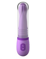 Фиолетовый вибростимулятор Her Personal Sex Machine - 21,3 см. - фото 142686