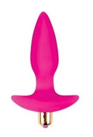 Розовая коническая анальная пробка Sweet Toys - 10,5 см. - фото 1402768