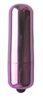Фиолетовая гладкая вибропуля Erowoman-Eroman - 5,5 см. - фото 159472