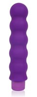 Фиолетовый силиконовый вибратор-елочка Cosmo - 15 см. - фото 65460
