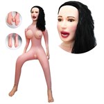 Секс-кукла с вибрацией Виктория - фото 1363633