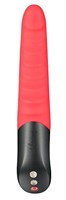 Красный вибромассажер JAGUAR с 10 режимами вибрации - 23,7 см. - фото 172779