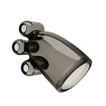 Дымчатая насадка-мастурбатор с вибрацией Vibrating Crystal Cap II 108604