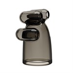 Дымчатая насадка-мастурбатор с вибрацией Vibrating Crystal Cap II 108604