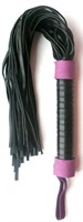 Черно-фиолетовая плетка Notabu - 45 см. - фото 65917