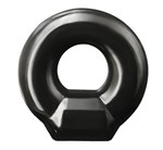 Черное эрекционное кольцо Drop Ring 108800 - фото 164420