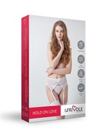 Оригинальный пояс-сеточка для чулок 110405