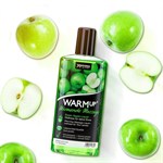 Массажное масло WARMup Green Apple с ароматом яблока - 150 мл. - фото 1337021