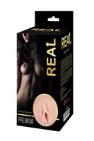 Реалистичный односторонний мастурбатор-вагина Real Women Dual Layer с двойной структурой - фото 93309
