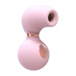 Розовый клиторальный вакуум-волновой массажер Irresistible Invincible - фото 1363781