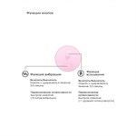 Розовый вакуум-волновой массажер с двойной стимуляцией Irresistible Mythical - фото 1363799