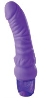 Фиолетовый вибромассажер Classix Mr. Right Vibrator - 18,4 см. - фото 165515