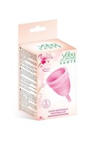 Розовая менструальная чаша Yoba Nature Coupe - размер S - фото 93457