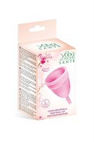 Розовая менструальная чаша Yoba Nature Coupe - размер L - фото 93461