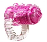 Розовая насадка на язык Rings Teaser - фото 1403685