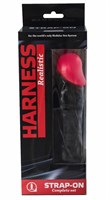 Страпон Harness Realistic с розовой головкой - 20,5 см. - фото 171355