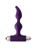 Фиолетовая анальная вибропробка New Edition Elation - 13,1 см. - фото 1363929