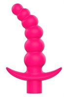 Розовая вибрирующая анальная елочка Sweet Toys - 10,8 см. - фото 164852