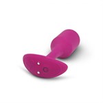 Розовая пробка для ношения с вибрацией Snug Plug 2 - 11,4 см. - фото 93808