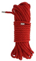 Красная веревка DELUXE BONDAGE ROPE - 10 м. - фото 1417298