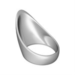 Среднее каплевидное эрекционное кольцо TEARDROP COCKRING - фото 1403979