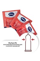 Презервативы анатомической формы с накопителем RITEX PERFECT FIT - 8 шт. - фото 1410317