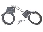 Металлические наручники с регулируемыми браслетами - фото 1364131