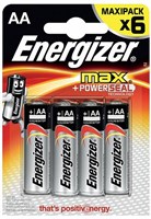 Батарейки Energizer MAX E91/AA 1,5V - 6 шт. - фото 180750