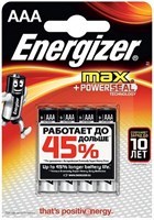 Батарейки Energizer MAX E92/AAA 1,5V - 4 шт. - фото 180751