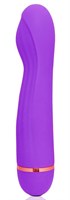 Фиолетовый вибромассажер с 20 режимами вибрации - 13,5 см. - фото 168591