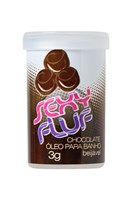 Масло для ванны и массажа SEXY FLUF с ароматом шоколада - 2 капсулы (3 гр.) - фото 94333